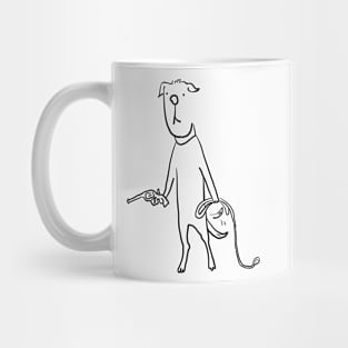 Take me for a walk or else Mug